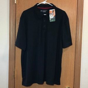 Athletic Works The Active Tee (Polo) - Black - XL